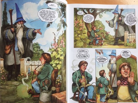 ﻿Book Review - The Hobbit: Graphic Novel - TRAVIS GOMEZ